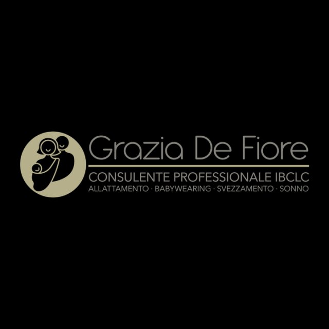 Logo di Grazia De Fiore, consulente professionale IBCLC per allattamento, portacarrello, svezzamento e sonno