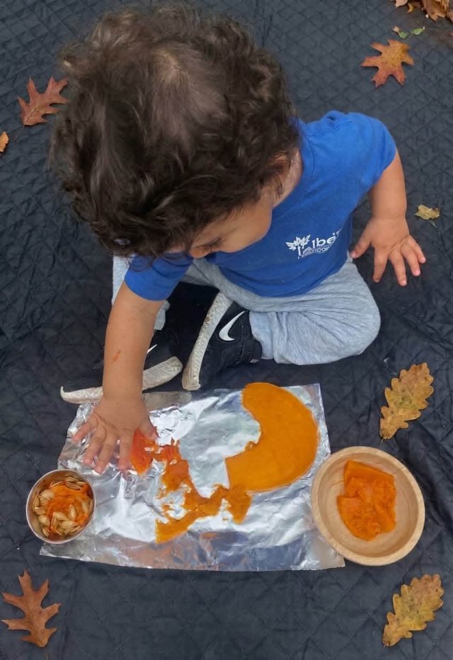 Attività Sensoriale e Creativa con la zucca