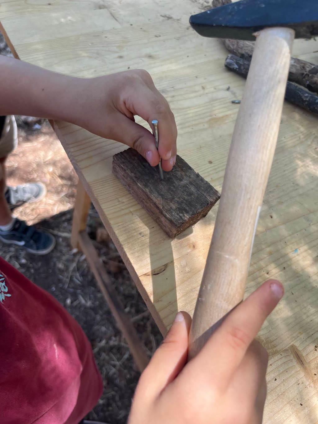 Piccole mani, grandi conquiste: martellatura con i bambini