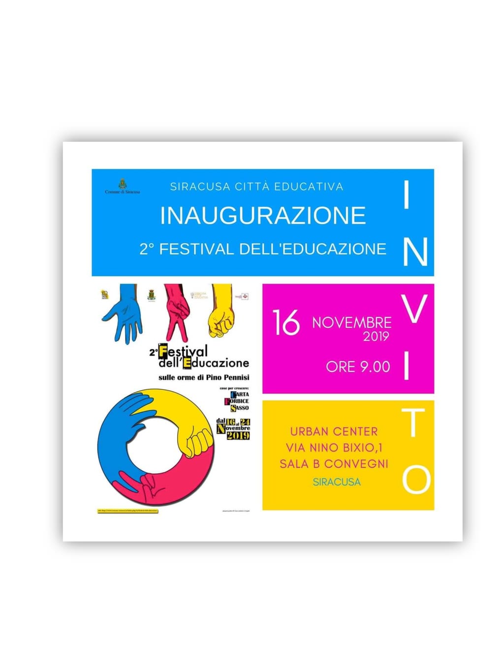 Festival dell’educazione 2019