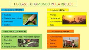 La classe giramondo parla inglese