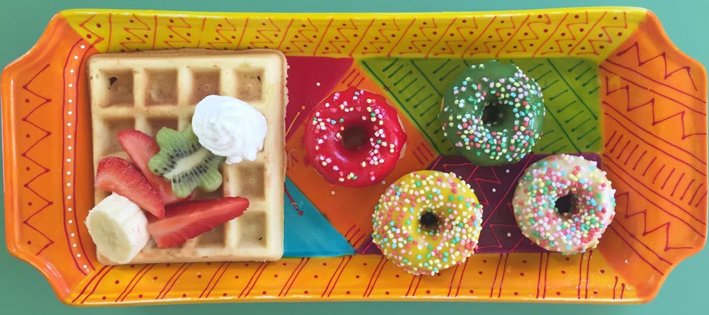 Waffles & donuts