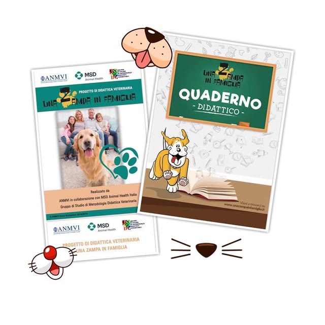 Progetto di didattica veterinaria “Una zampa in famiglia”